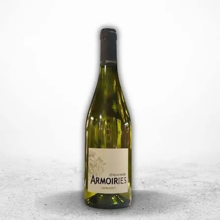 [400728] COTES DU RHÔNE VILLAGES DEMAZET "ARMOIRIES" BLANC  75 CL