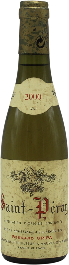 Domaine Bernard Gripa Saint-Peray 2000 37,5 cL