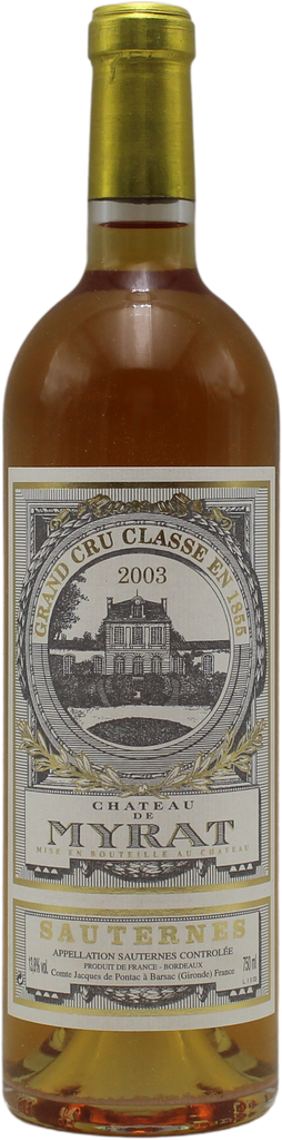 Château De Myrat 2003