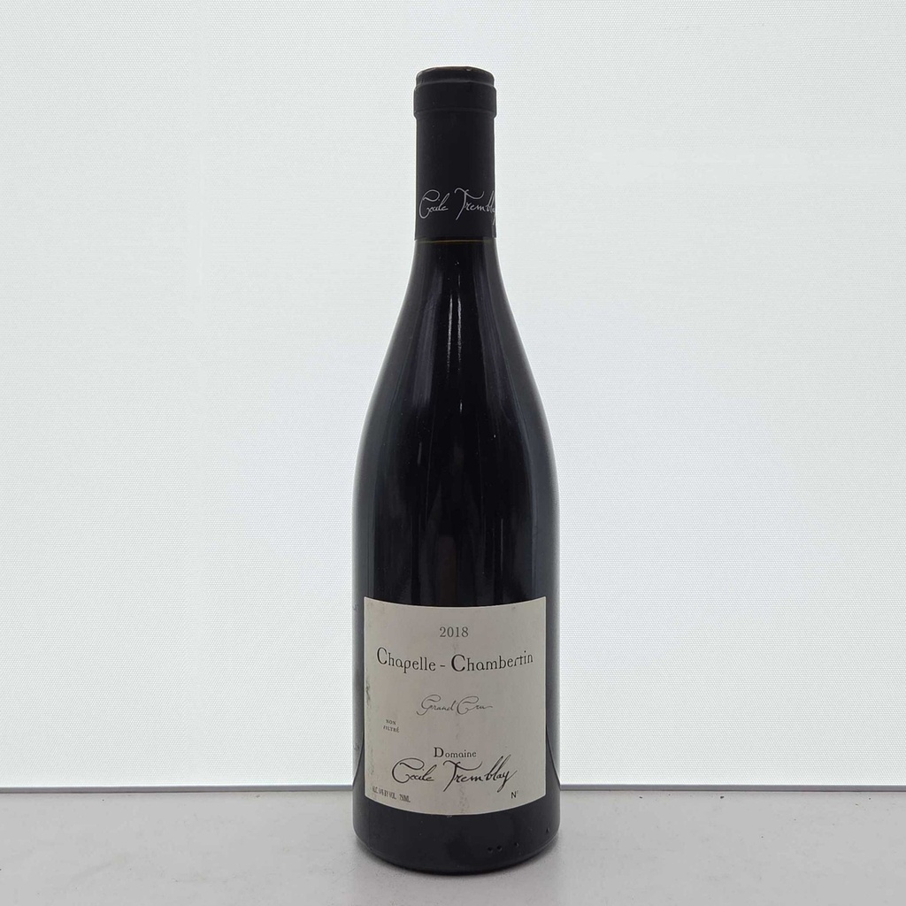 Chapelle Chambertin Domaine Cécile Tremblay 2018