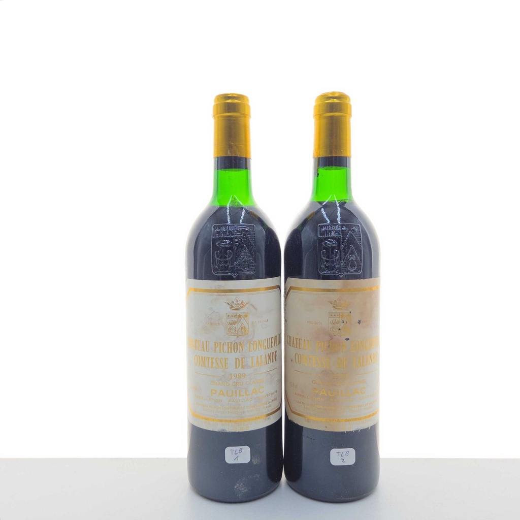 Château Pichon Longueville Comtesse de Lalande TLB 1989