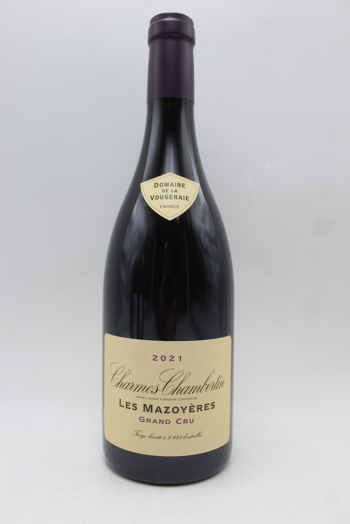 Domaine de la Vougeraie Charmes-Chambertin Grand Cru Les Mazoyeres 2021