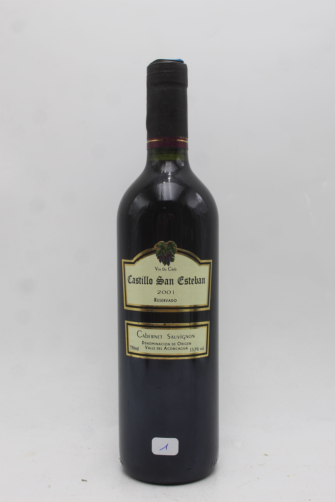 Cabernet Sauvignon Castillo San Esteban 2001