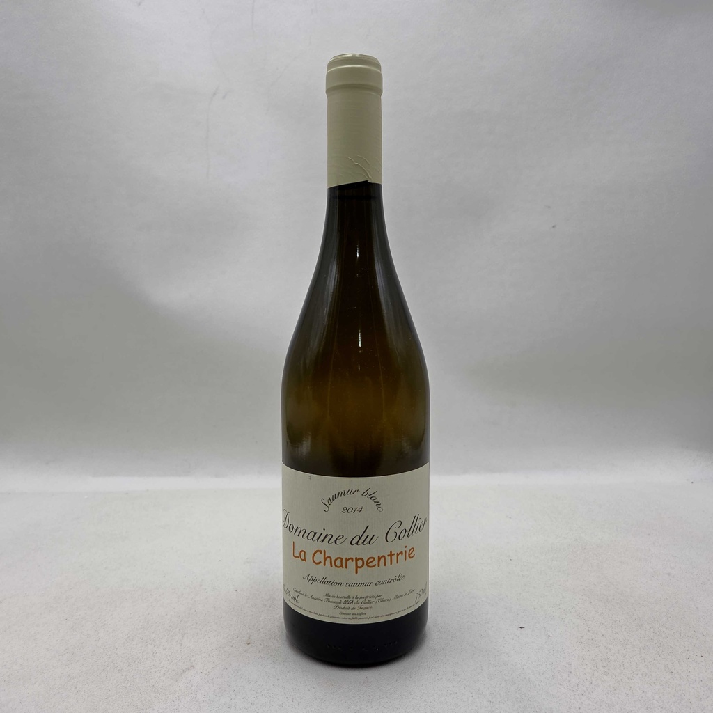 Charpentrie Blanc Domaine du Collier 2014