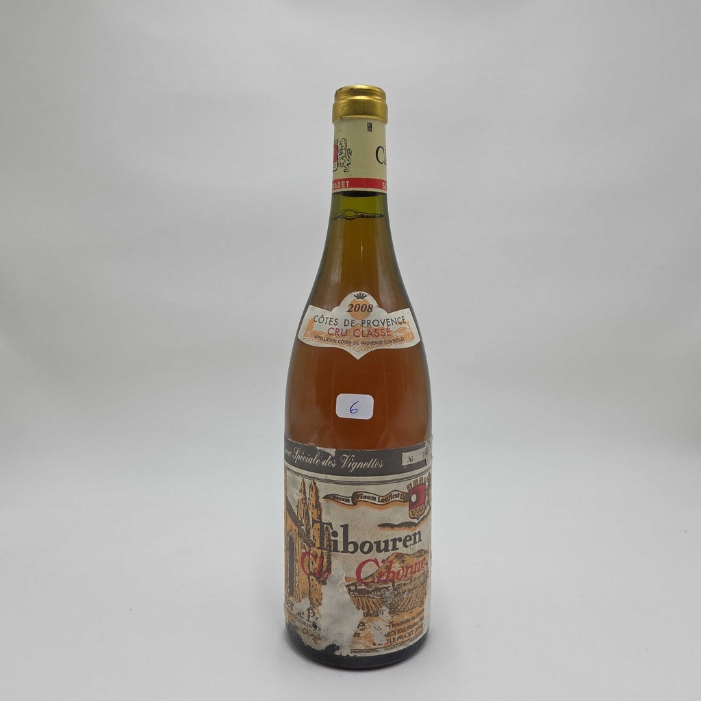 Clos Cibonne Cotes de Provence Tibouren Rose 2008