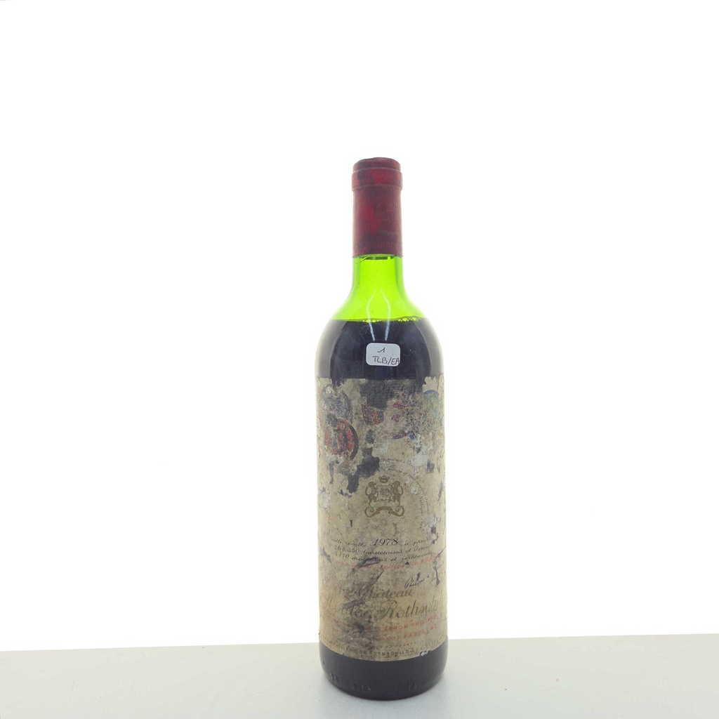 Château Mouton Rothschild TLB + EA 1978
