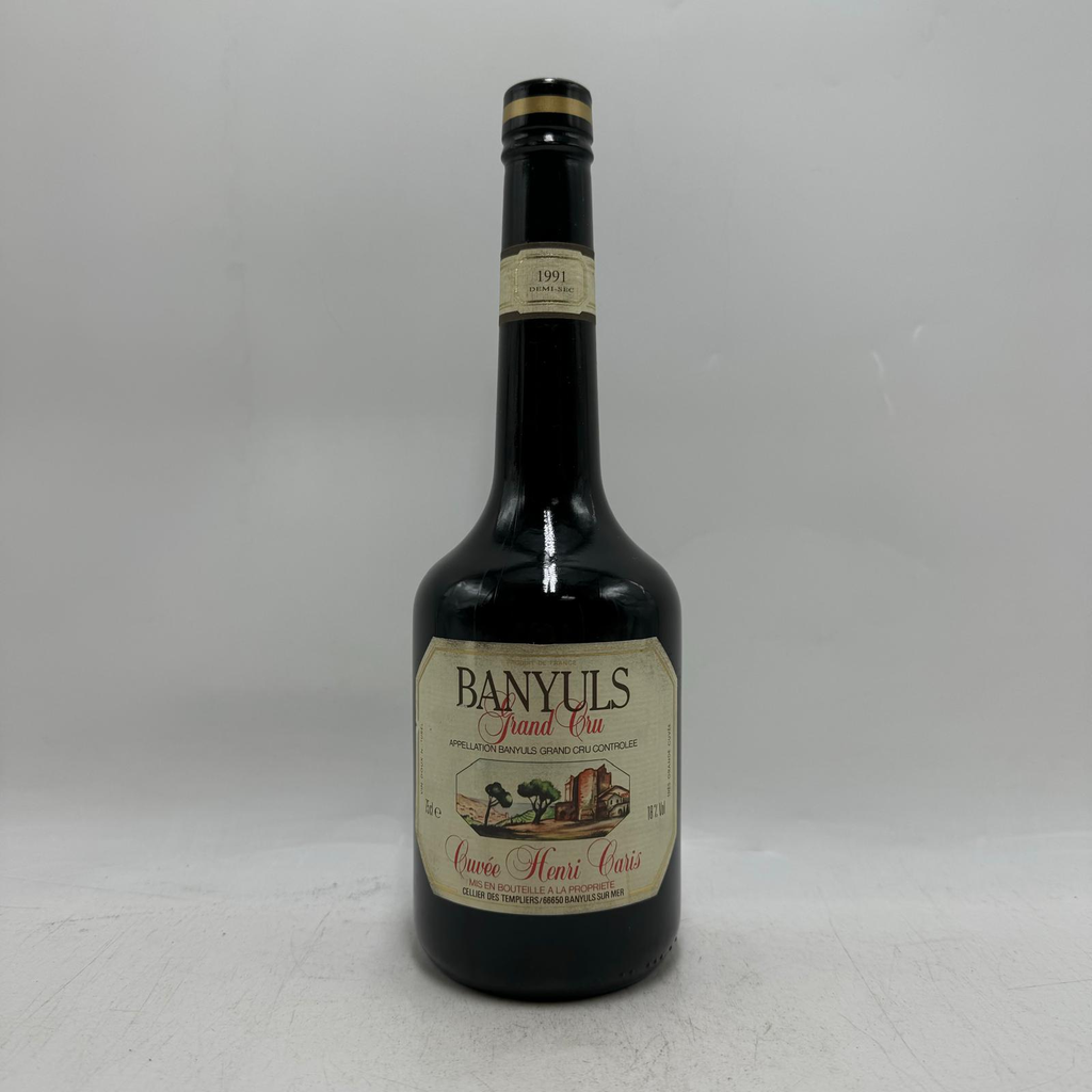 Terres des Templiers Banyuls Grand Cru Cuvée Henri Caris 1991