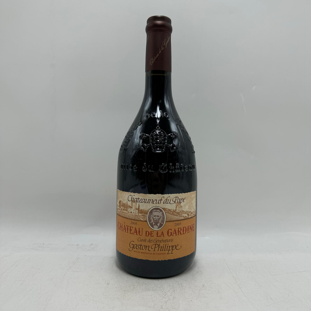 Chateauneuf-du-Pape Cuvee des Generations Gaston Philippe Chateau de la Gardine 2005