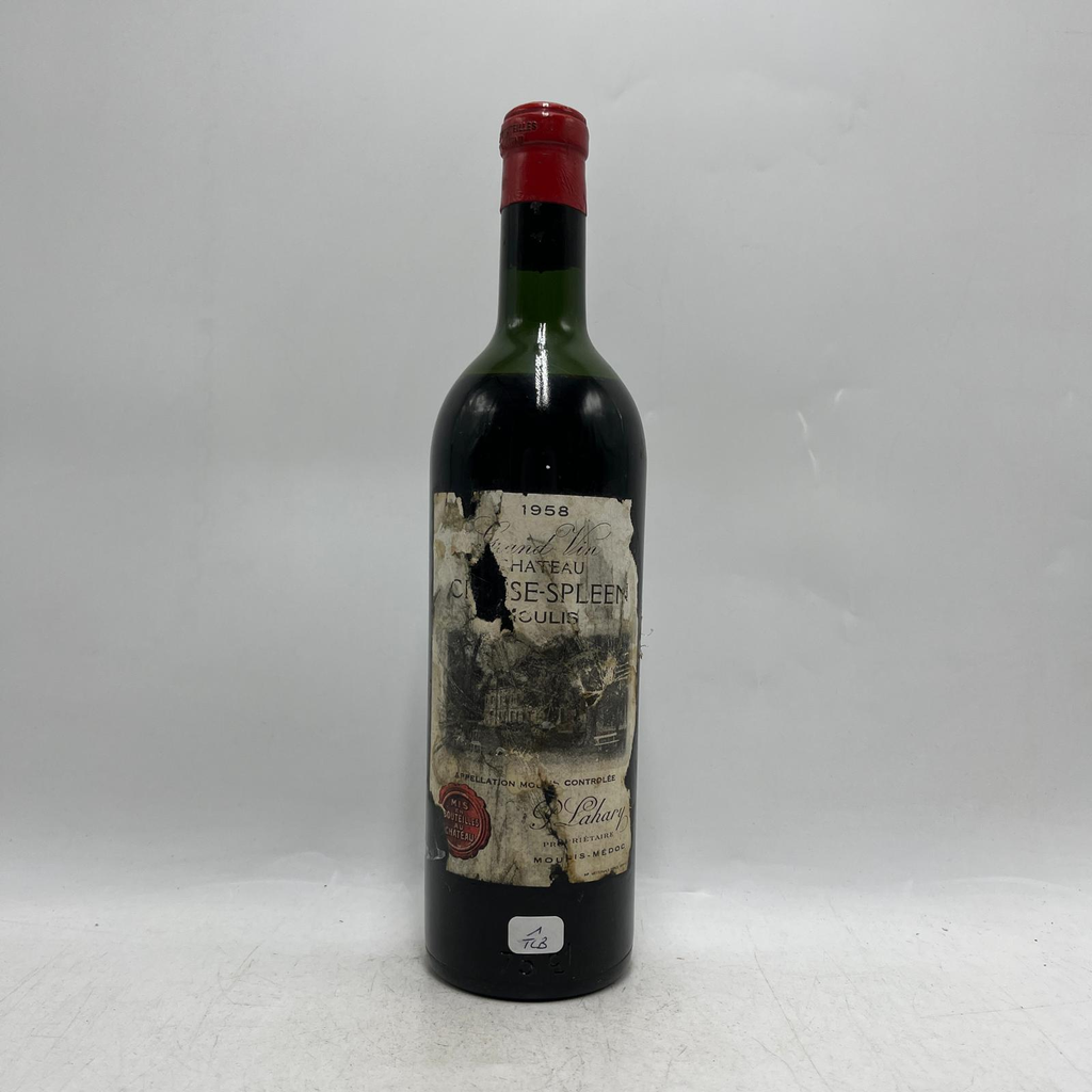 Château Chasse Spleen TLB 1958