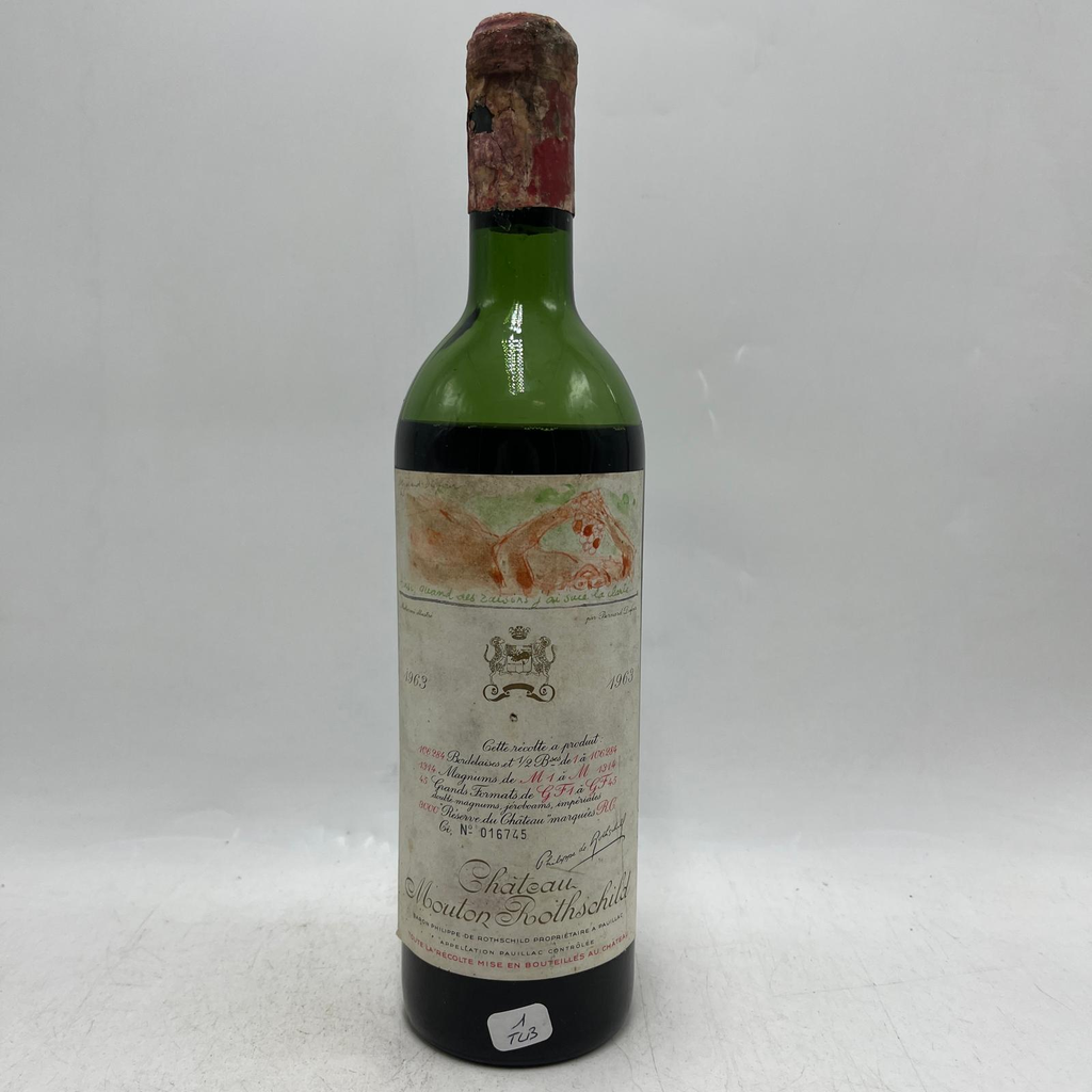 Château Mouton Rothschild TLB 1963