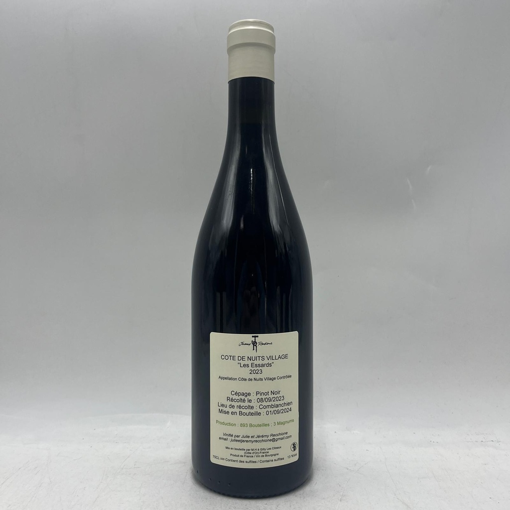 Côte de Nuits Village Les Essards Jérémy Recchione 2023