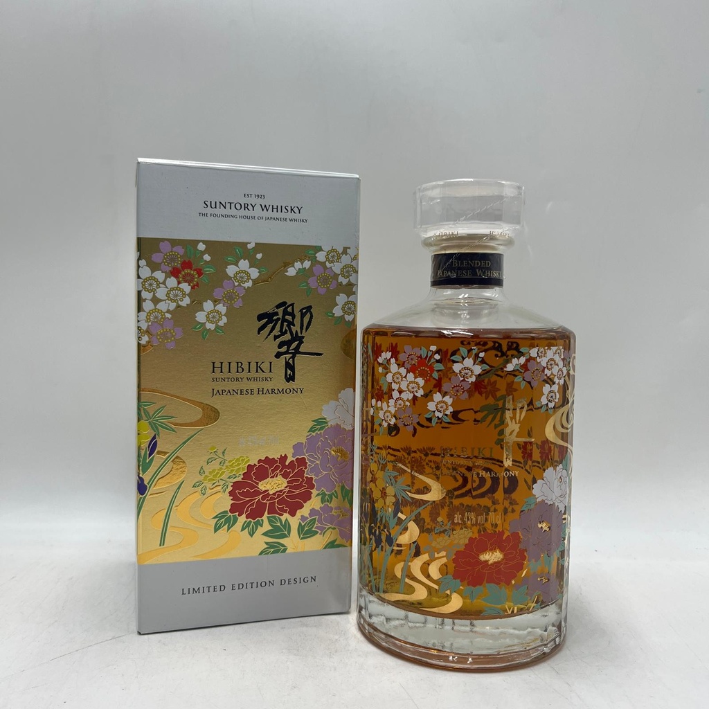 Whisky mélangé Hibiki « Harmonie japonaise » Ryusui Hyakka, édition limitée 2021