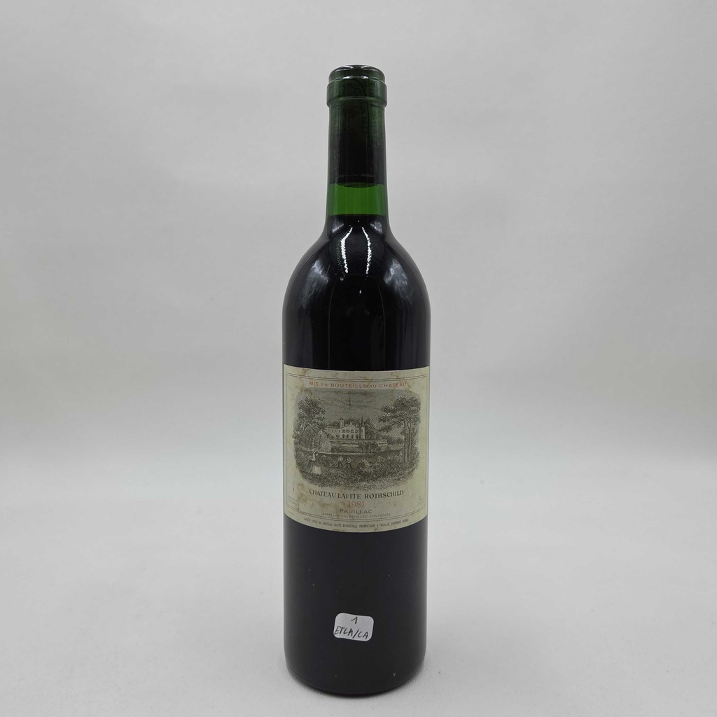 Château Lafite Rothschild TLB/CA 1981