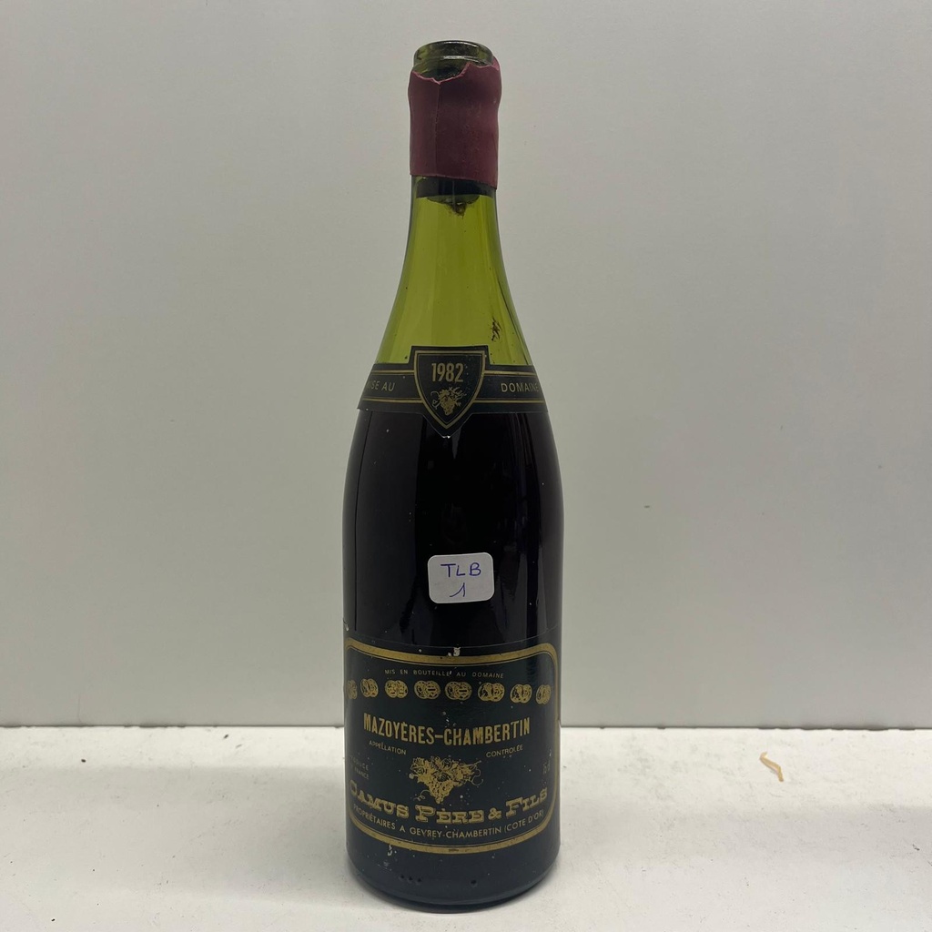 Camus Père & Fils Mazoyeres-Chambertin Grand Cru TLB 1982