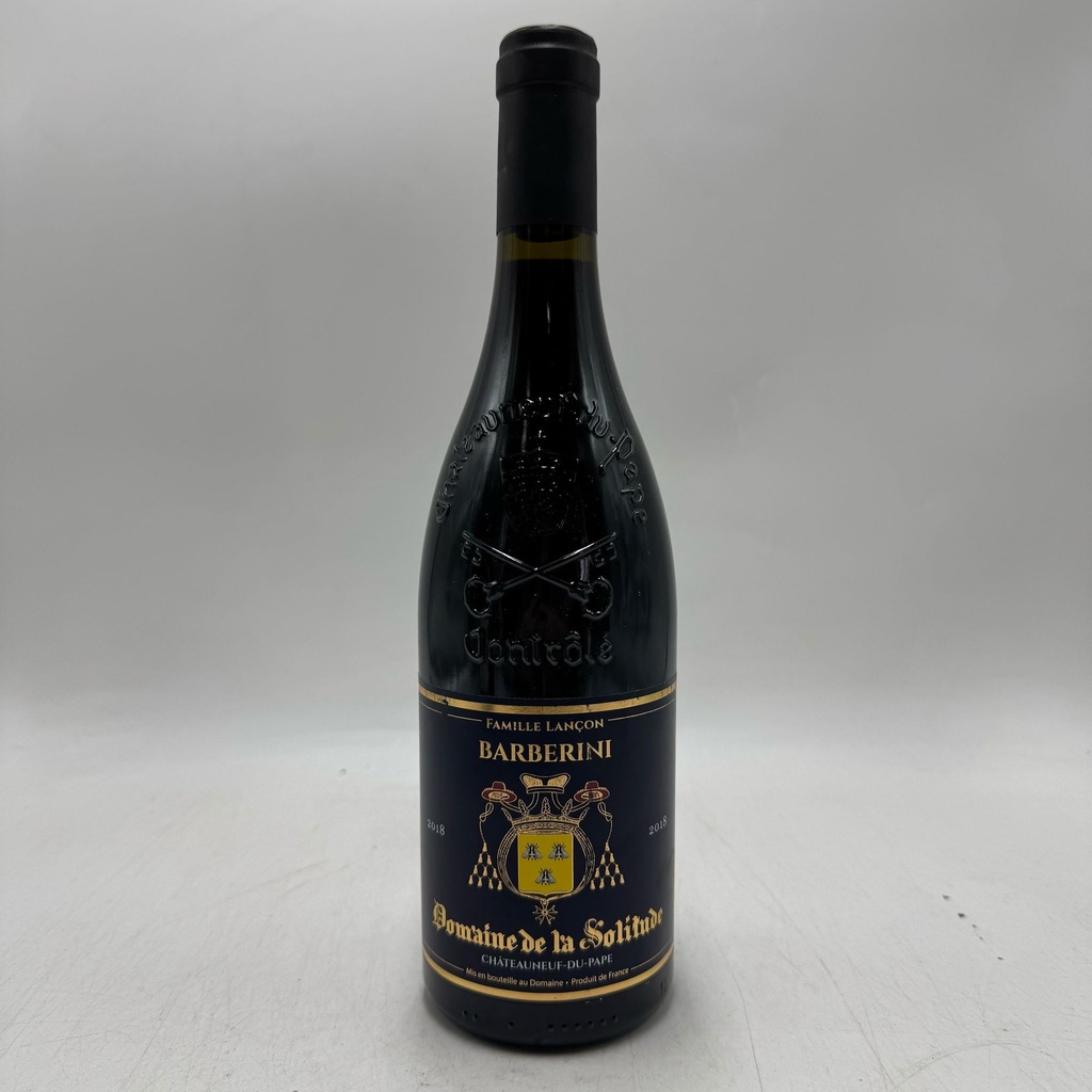 Domaine de la Solitude Chateauneuf-du-Pape Cuvee Barberini 2018