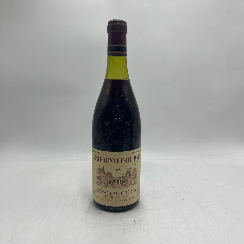 Château Fortia Châteauneuf-du-Pape Tradition 1971