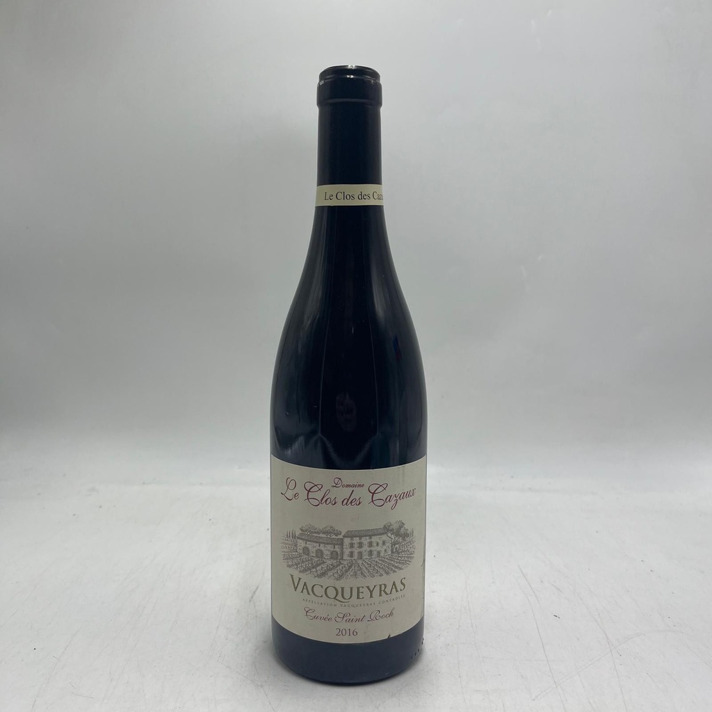 Domaine Clos des Cazaux Vacqueyras Cuvée Saint Roch 2016 37,5cL