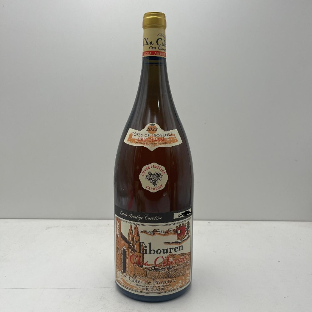 Clos Cibonne Côtes de Provence Tibouren Cuvée Prestige Caroline Rose 2022 150cl
