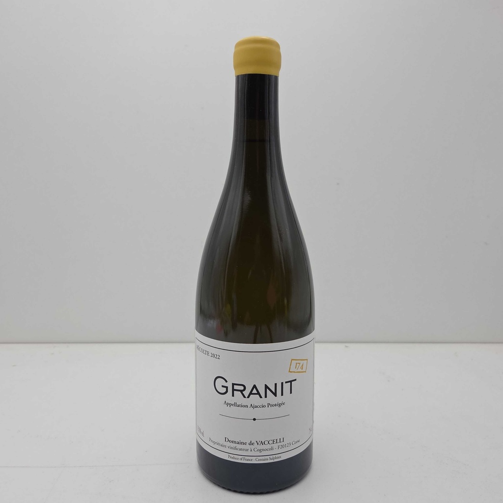 Granit 174 Blanc Domaine Vaccelli 2022