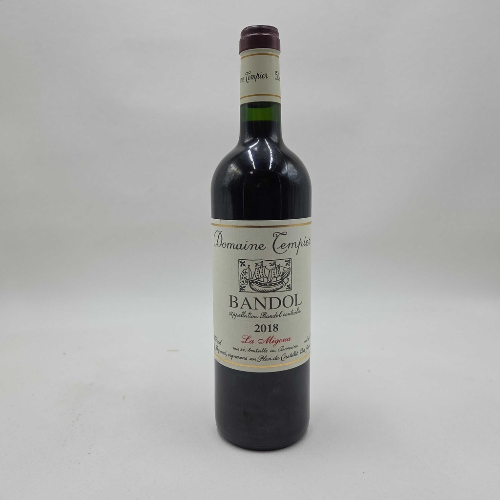 Domaine Tempier Bandol La Migoua 2018