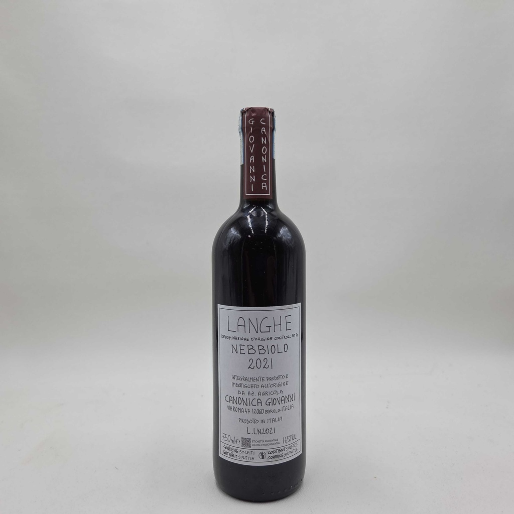 Giovanni Canonica Langhe Nebbiolo 2021