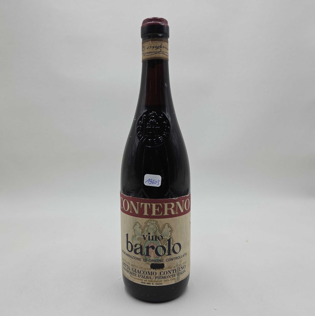 Barolo Giacomo Conterno 1960's