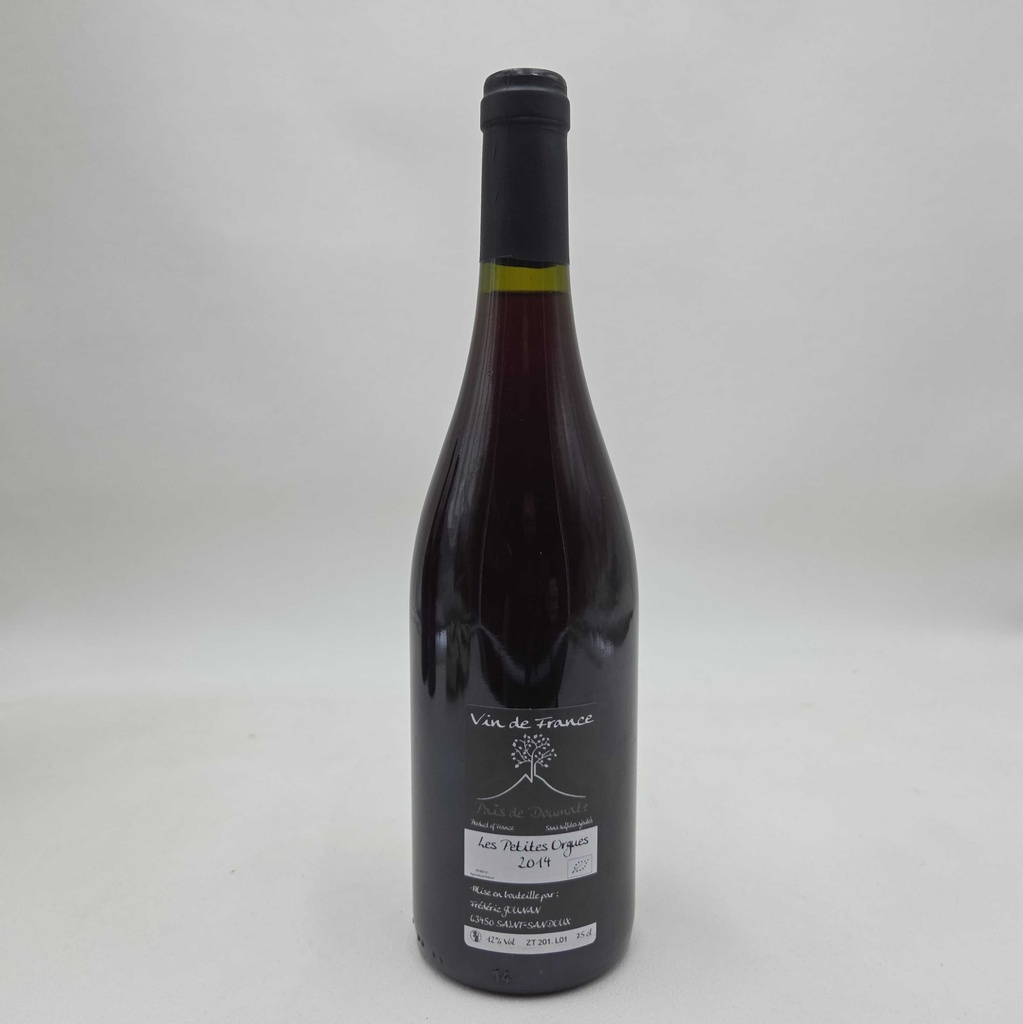 Les Petites Orgues Vignoble de l'Arbre Blanc 2014