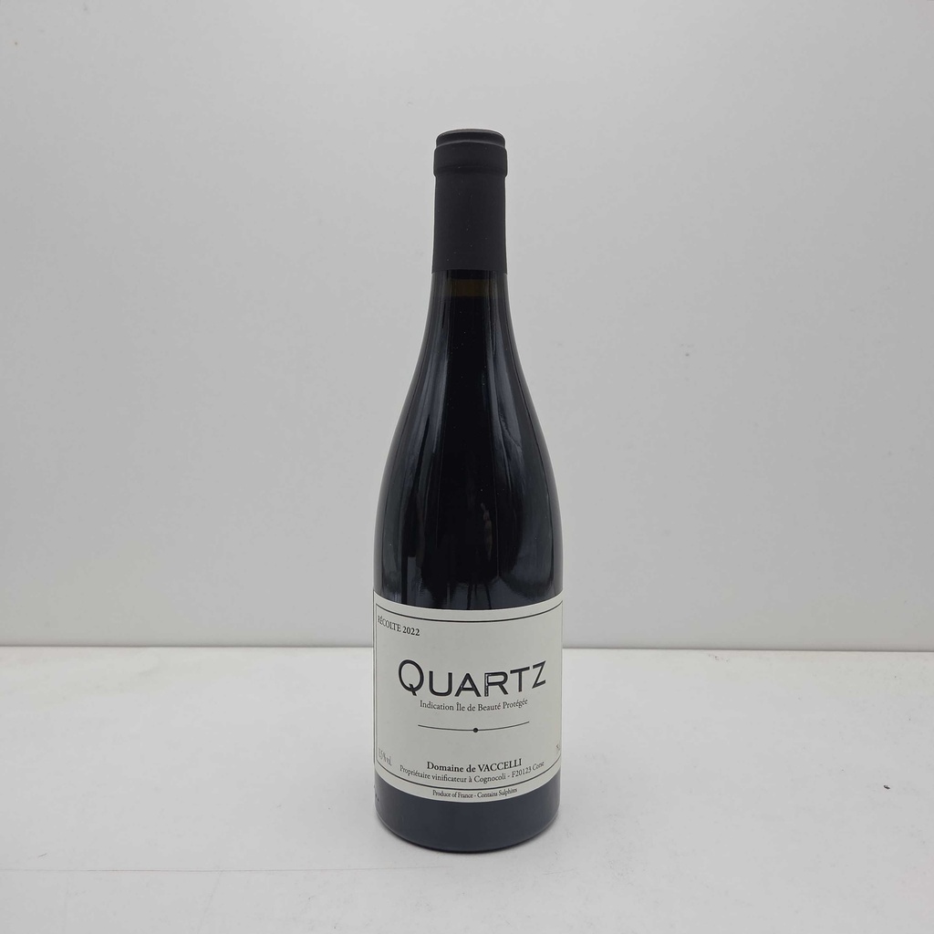 Quartz Rouge Domaine Vaccelli 2022