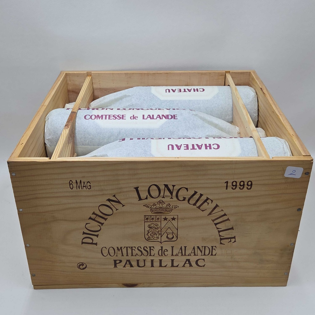 Château Pichon Longueville Comtesse de Lalande Caisse Bois 6 x 150cl 1999 150cl