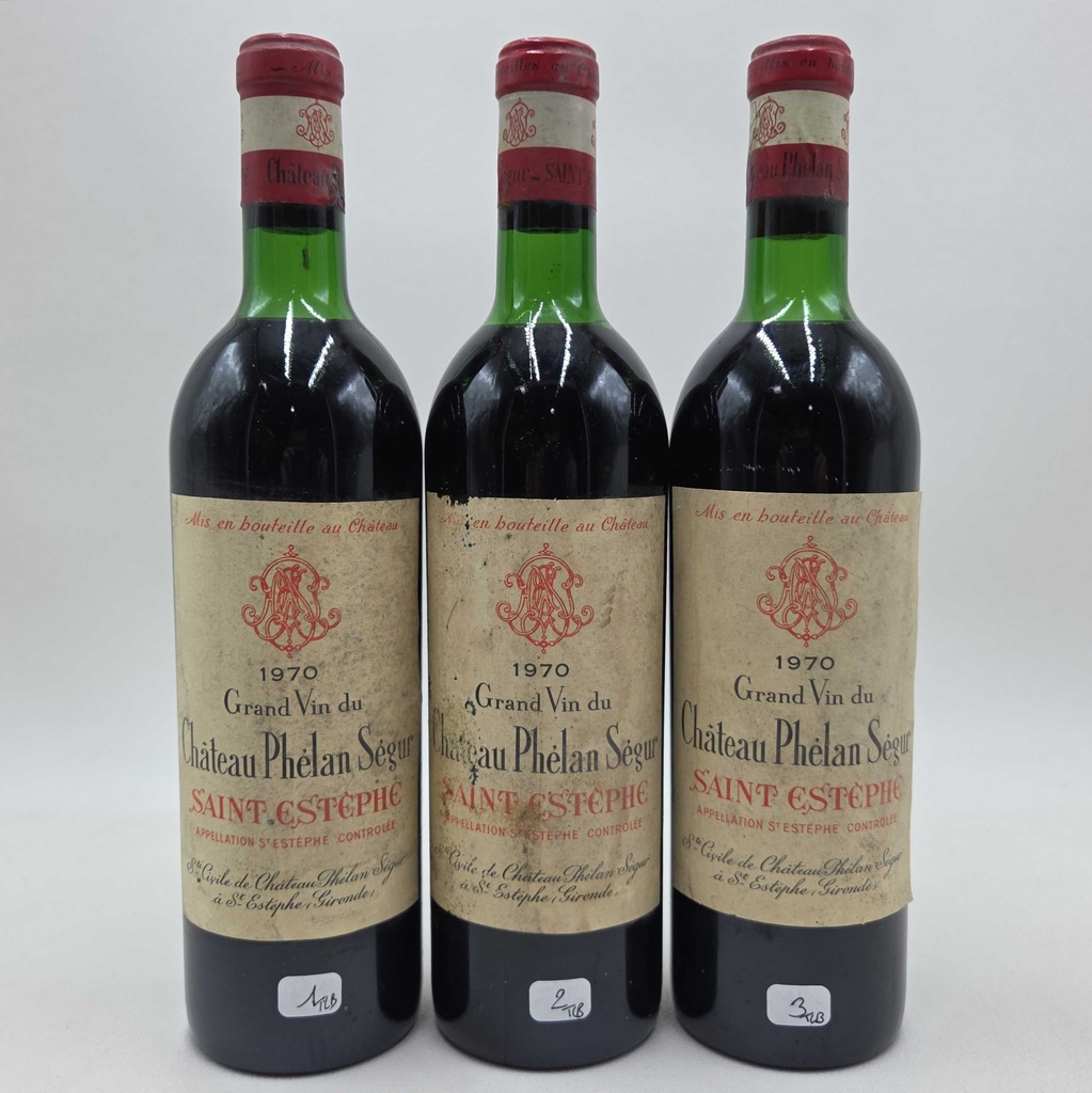 Château Phélan Ségur TLB 1970