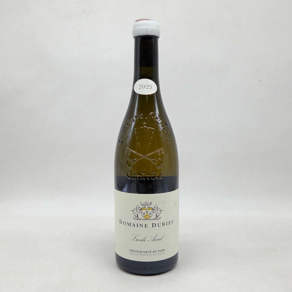 Lucile Avril Blanc Domaine Durieu 2023