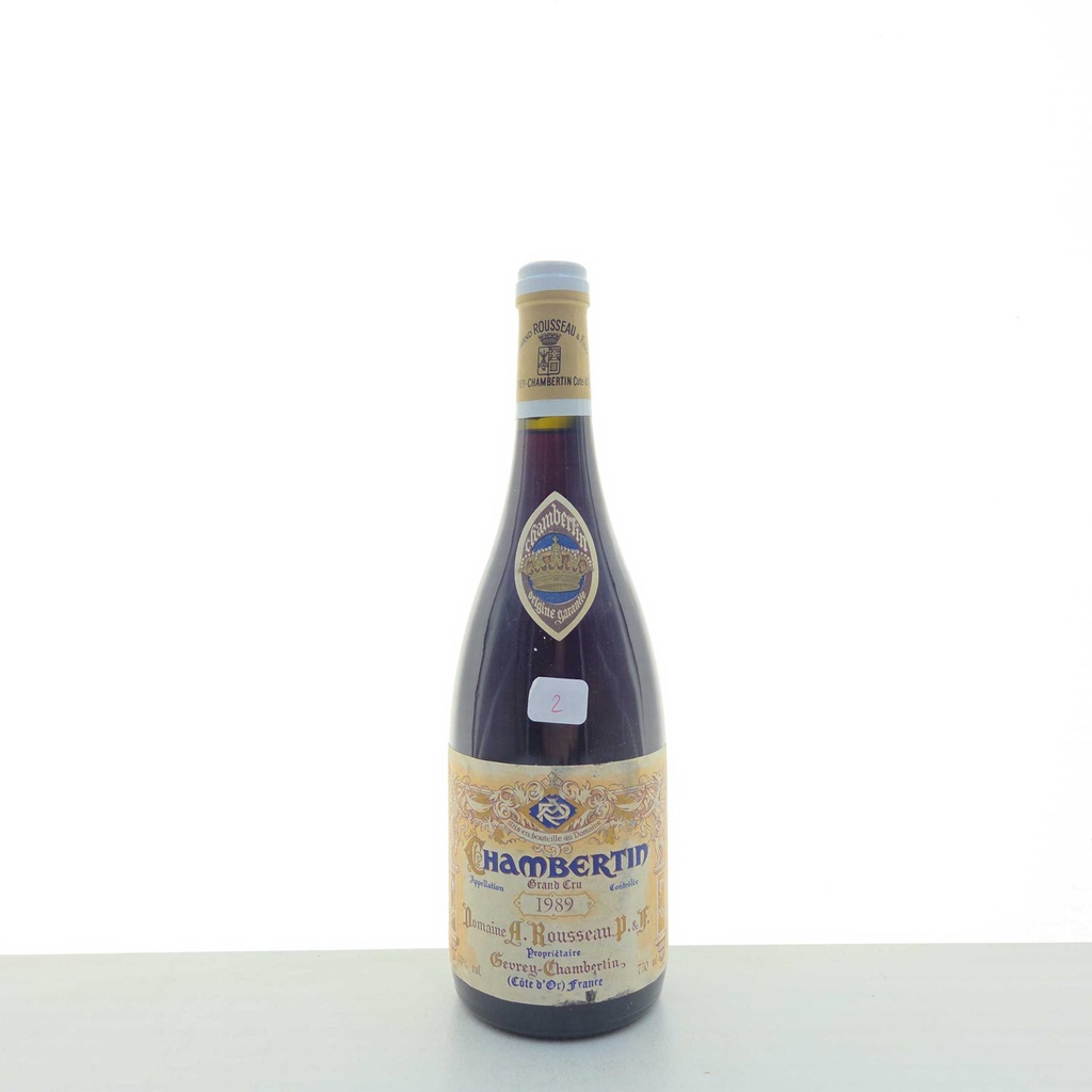 Chambertin Grand Cru Domaine Armand Rousseau 1989