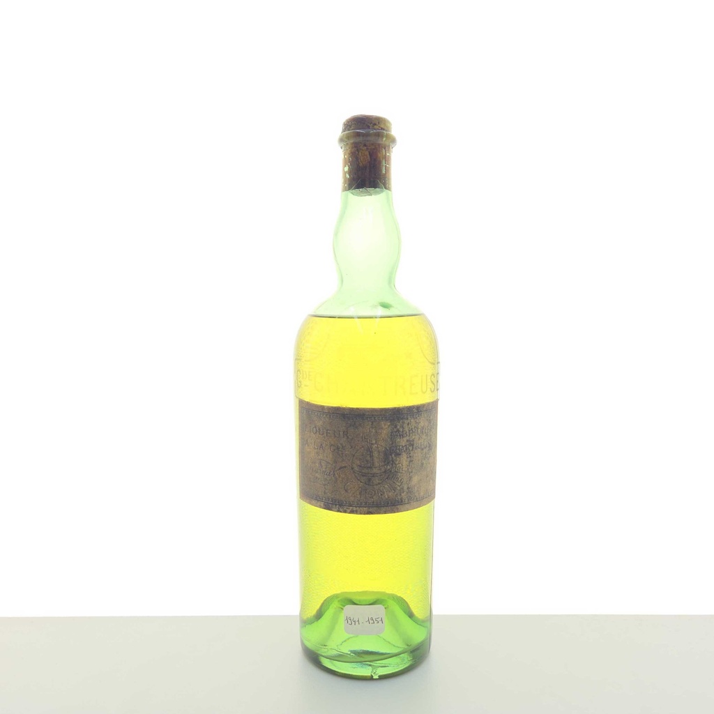 Chartreuse Voiron Verte Distillerie des Pères Chartreux 1941 - 1951