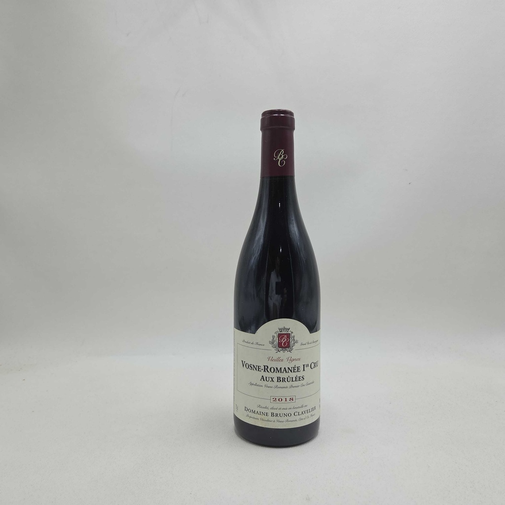 Aux Brulées Domaine Bruno Clavelier 2018