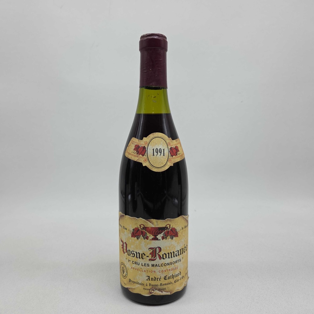 Aux Malconsorts Domaine Sylvain Cathiard 1991