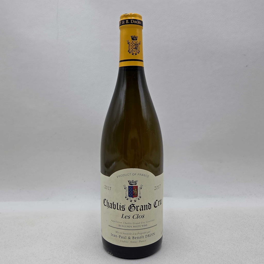 Les Clos Domaine Jean-Paul & Benoît Droin 2017