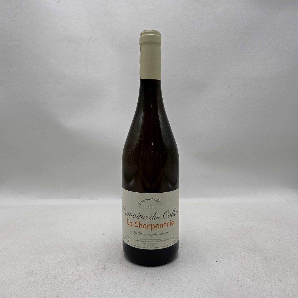 Charpentrie Blanc Domaine du Collier 2012
