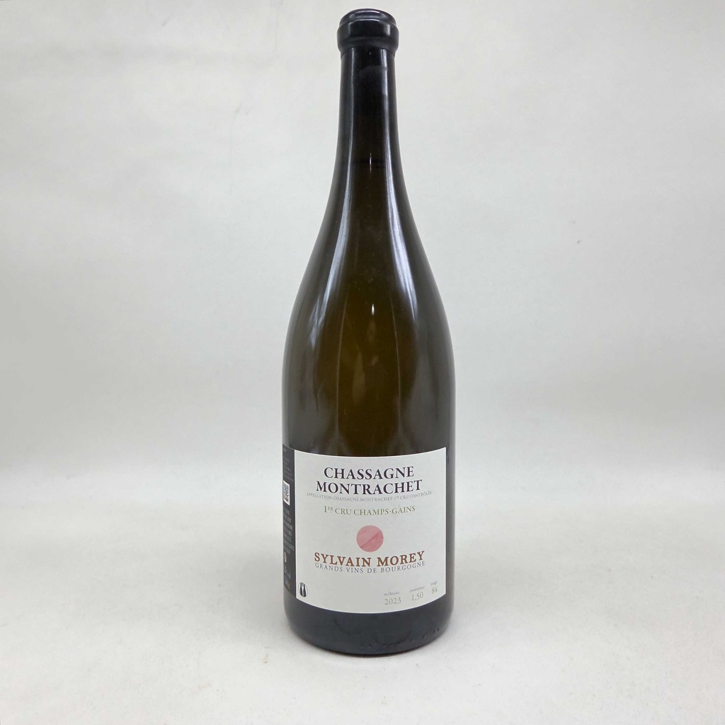Chassagne Montrachet 1er Cru Champs Gains Blanc Sylvain Morey 2023 150cl