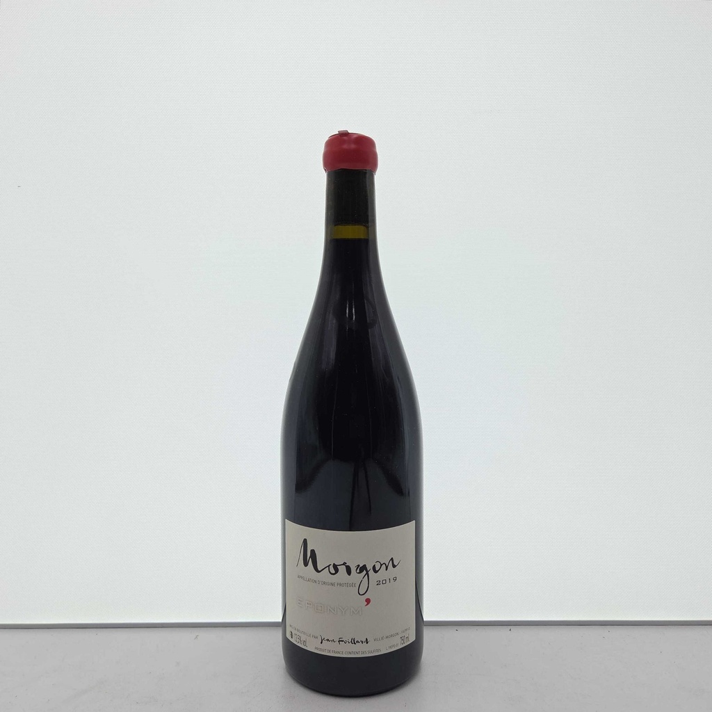 Morgon Eponym Jean Foillard 2019
