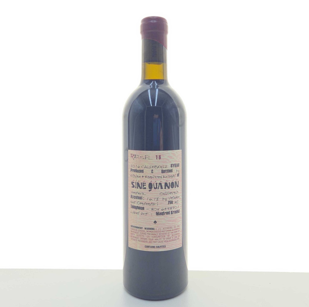 Ratsel Sine Qua Non 2016