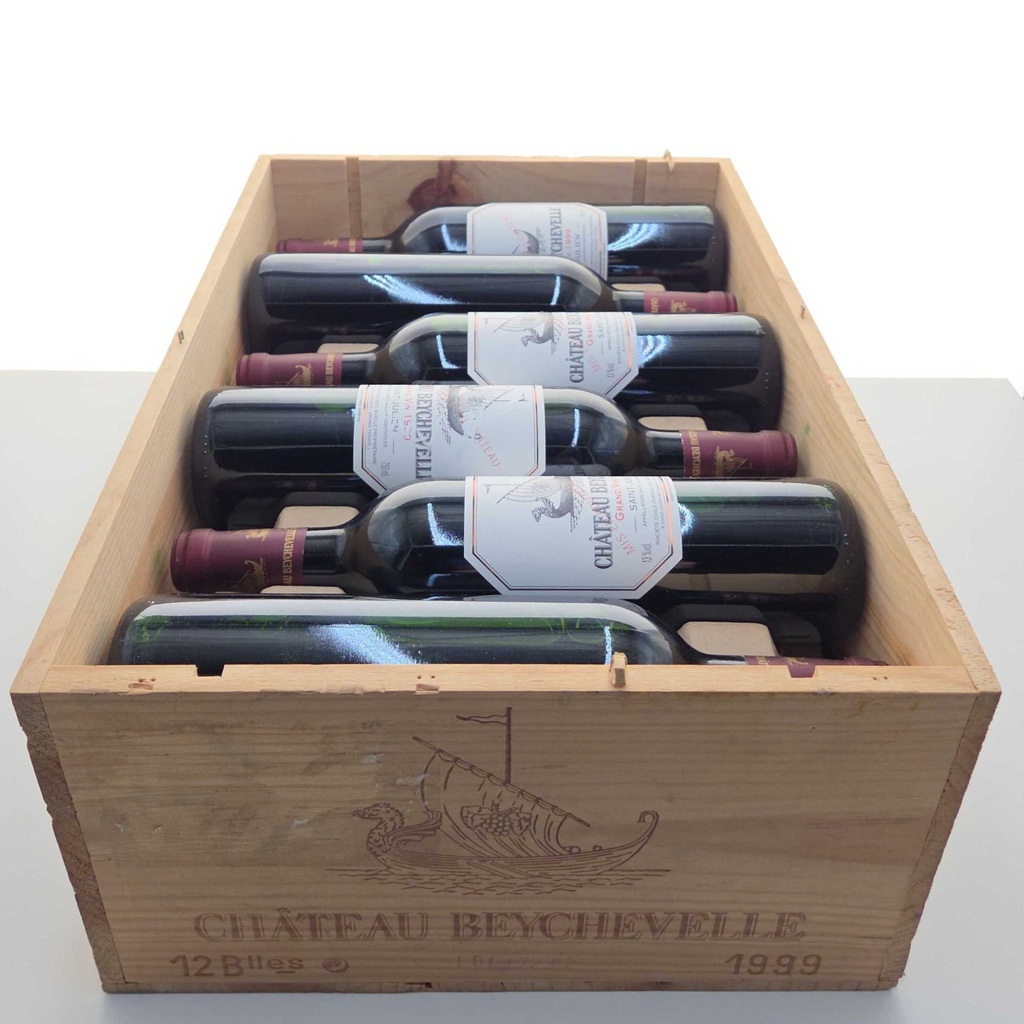 Château Beychevelle Caisse Bois 12 x 75cl 1999 900cl