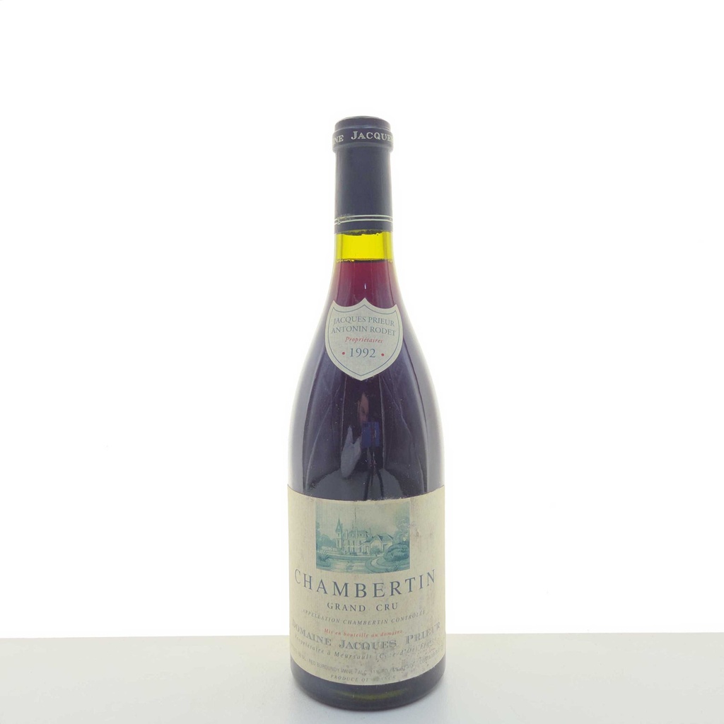 Chambertin Grand Cru Domaine Jacques Prieur 1992