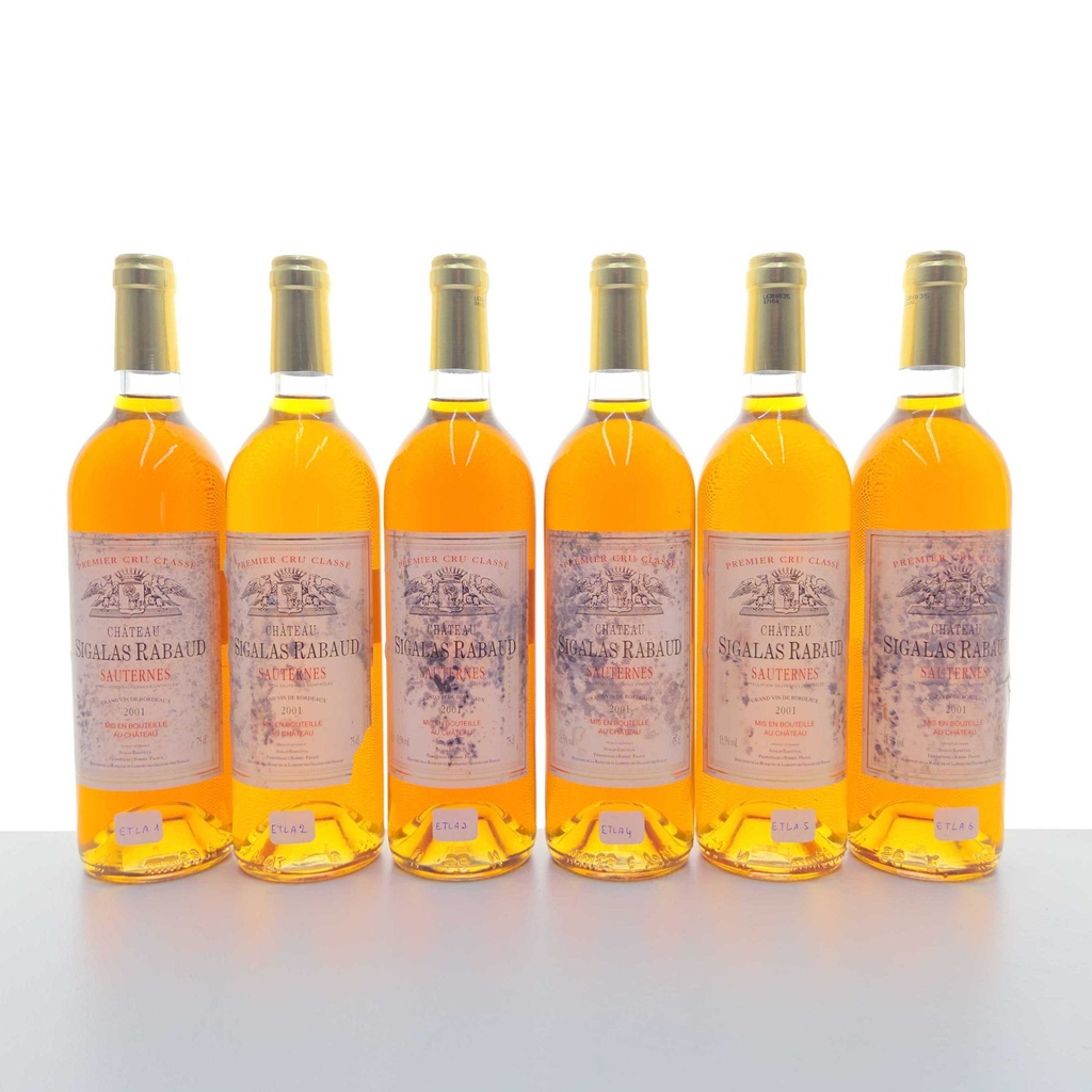 Château Sigalas Rabaud ETLA 2001
