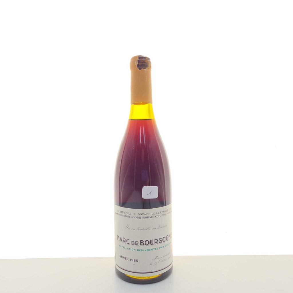 Marc de Bourgogne Domaine de la Romanée-Conti 1980