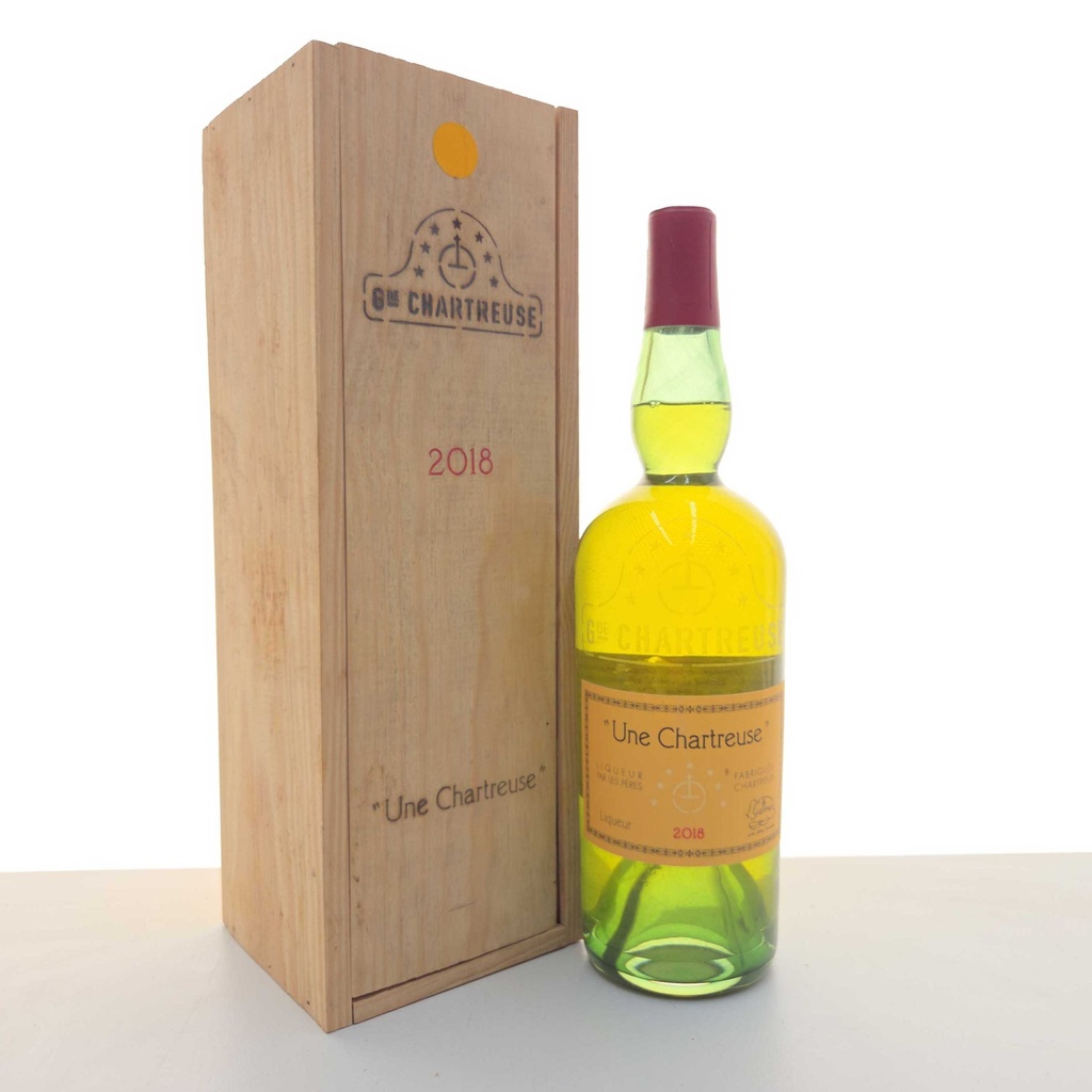 "Une Chartreuse" Jaune Distillerie des Pères Chartreux 2018