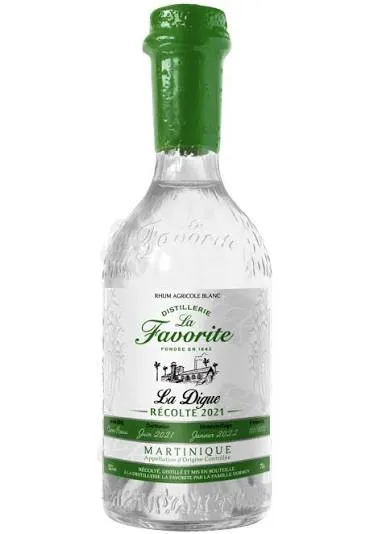 La Favorite, Rhum Blanc , AOC La Digue , 2021 - 52% (70cl)