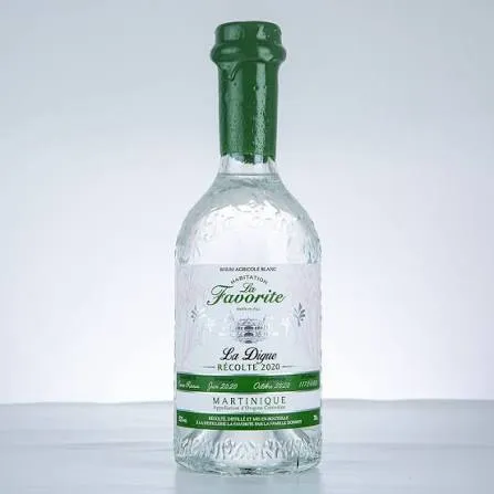 La Favorite, Rhum Blanc , AOC La Digue , 2020 - 52% (70cl)