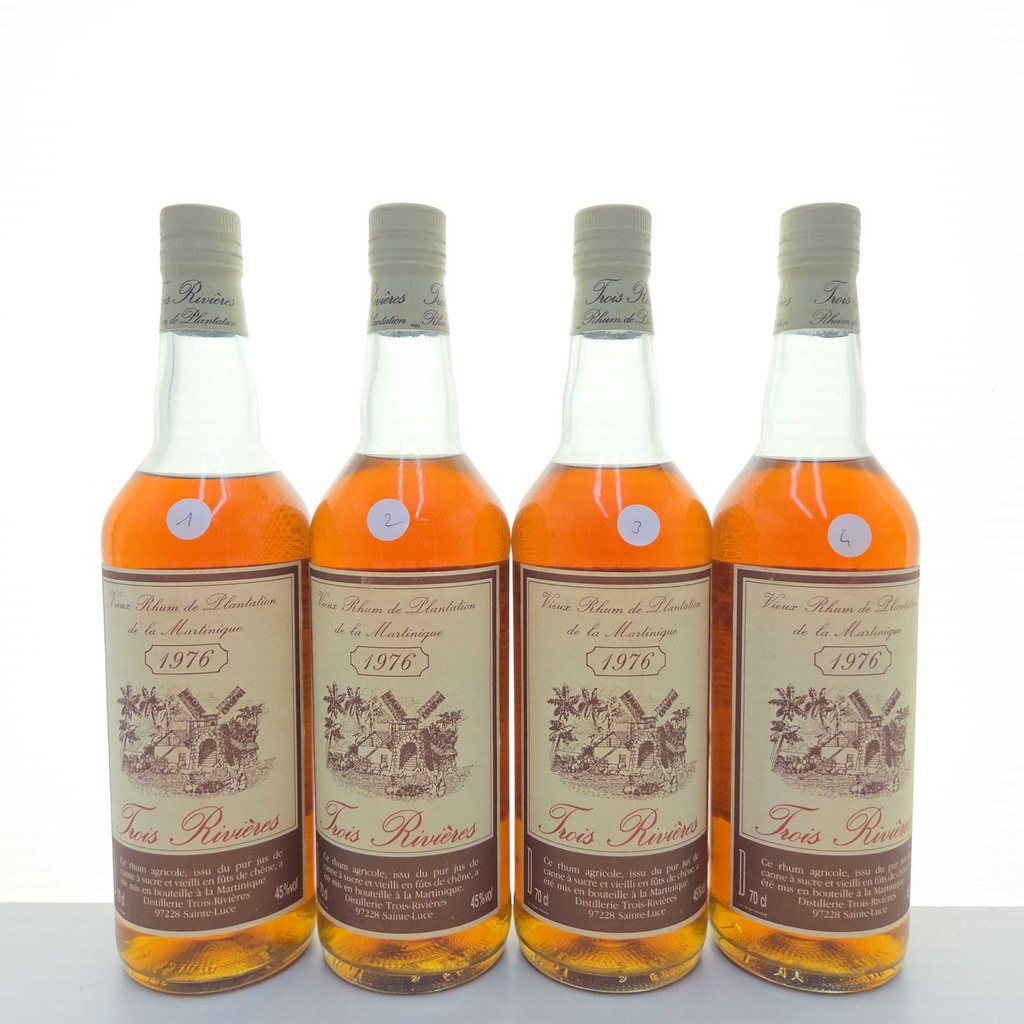 Vieux Rhum Agricole Millésimé Trois Rivieres 1976