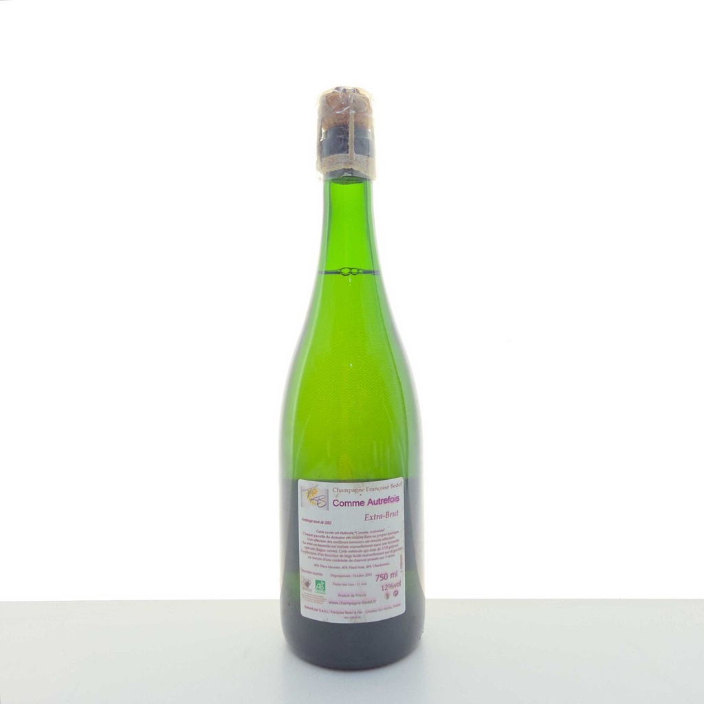 Comme Autrefois Brut Françoise Bedel 2003