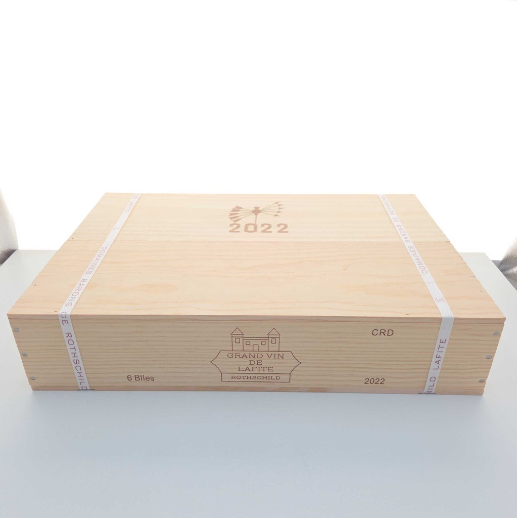 Château Lafite Rothschild Caisse Bois 6 x 75cl 450cl